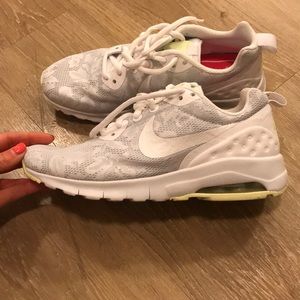 Brand new white mesh Nike sneakers